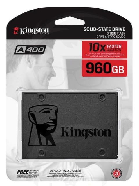 Kingston A400 Ssd 960Gb Sata 3 Kingston A400 Ssd 960Gb Sata 3